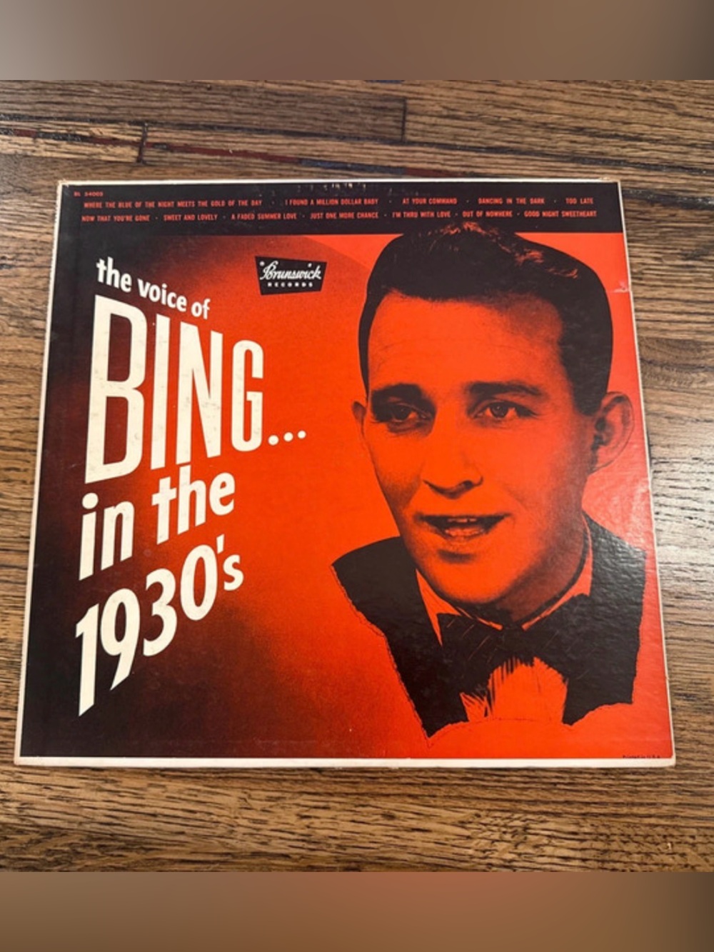 The Voice of Bing in the 1930’s Record